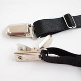 Maxbell 2Pcs Professional Leg Garters Suspenders Shirt Stay for Adults Unisex