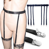 Maxbell Women Thigh Suspender Strap Waist Garter Belt for High Stockings for Party