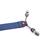 Maxbell Fashion Mens Suspender Elastic Straps Heavy Duty 6 Clips Back Belt Adults
