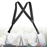 Maxbell Men Suspender Comfortable Side Clip Suspenders Back Belt Adults Adjustable