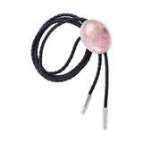 Maxbell Cowgirl Bolo Tie Necktie Adjustable with Pendant for Hoodies Anniversary Pink