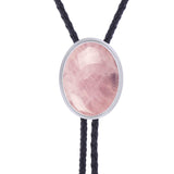 Maxbell Cowgirl Bolo Tie Necktie Adjustable with Pendant for Hoodies Anniversary Pink
