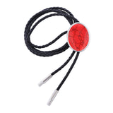 Maxbell Cowgirl Bolo Tie Necktie Adjustable with Pendant for Hoodies Anniversary Red
