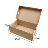 Maxbell Shoe Storage Box Assemblable Shoes Container Case Women Men Shoes Holder 29cmx15cmx9.5cm