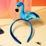 Maxbell Cute Flamingo Headband Cosplay Headwear Hairband Costume Makeup Hair Hoop
