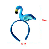 Maxbell Cute Flamingo Headband Cosplay Headwear Hairband Costume Makeup Hair Hoop