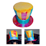 Maxbell Clown Top Hat Costume Accessories Carnival Headband Magic Show Head Gear