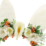 Maxbell Girls Flowers Headwear Comfortable Decorative Ears Headband for Party Decor