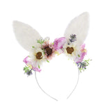 Maxbell Rabbit Ear Headband Costume for Masquerade Performance Girls Women