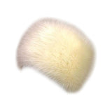 Maxbell Winter Faux Fur Hat Headwear Motorcycle Windproof Cossack Russian Ski Cap White