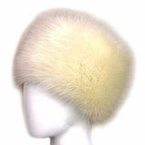 Maxbell Winter Faux Fur Hat Headwear Motorcycle Windproof Cossack Russian Ski Cap White