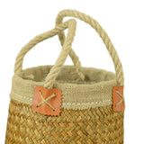 Maxbell Flower Basket Wedding Flower Girl Baskets for Living Room Bedroom Decoration M 19cmx15cm