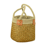 Maxbell Flower Basket Wedding Flower Girl Baskets for Living Room Bedroom Decoration S 16cmx13cm