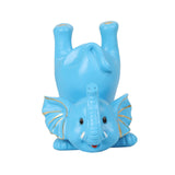 Maxbell Elephant Figurine Glasses Holder Storage Organizer for Desk Living Room Sky Blue