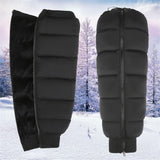 Maxbell 1 Pair Winter Cycling Knee Pads Leg Sleeve Leggings Warmer Unisex for Skiing 60cm