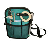 Maxbell Oxford Cloth Nurse Belt Bag Organizer Storage Utility Hip Bag Waist Pouch green