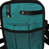 Maxbell Oxford Cloth Nurse Belt Bag Organizer Storage Utility Hip Bag Waist Pouch green