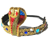 Maxbell Egypt Queen Headdress Fashion Crown Theme Costume for Wedding Event Prom
