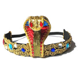 Maxbell Egypt Queen Headdress Fashion Crown Theme Costume for Wedding Event Prom