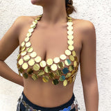 Maxbell Bra Bikini Fashion Gifts Personality Jewelry for Lady Anniversary Summer Aureate