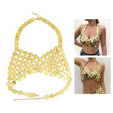 Maxbell Bra Bikini Fashion Gifts Personality Jewelry for Lady Anniversary Summer Aureate