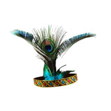 Maxbell Indian Headpiece Feather Headband Festival American Headband Fancy Dress Universal 55cm