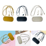 Maxbell Woven Bag Set Nail Bottom Bag Buckles for Shoulder Bags Making Supplies yellow