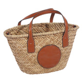 Maxbell Lady Women Straw Woven Shoulder Bag Bohemian Handmade Casual Vacation Travel