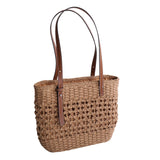 Maxbell Stylish Straw Shoulder Bag Tote Casual Large Capacity Women Woven Handbag