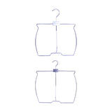 Maxbell Buttock Shape Swim Pant Hanger Beach Underwear Wardrobe Organizer Coat Rack For Kids
