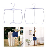 Maxbell Buttock Shape Swim Pant Hanger Beach Underwear Wardrobe Organizer Coat Rack For Kids