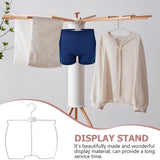 Maxbell Buttock Shape Swim Pant Hanger Beach Underwear Wardrobe Organizer Coat Rack For Kids