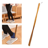 Maxbell Shoe Horn Flexible Helper Sneakers Tennis Shoes Crafts Accessories Tools Wood 74cm