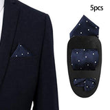 Maxbell 5x Pocket Square Holder Support Universal for Men’S suits Accessories Vests