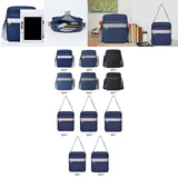 Maxbell Shoulder Bag Adjustable Shoulder Strap Storage Casual for Street Shopping Style A
