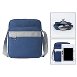 Maxbell Shoulder Bag Adjustable Shoulder Strap Storage Casual for Street Shopping Style D