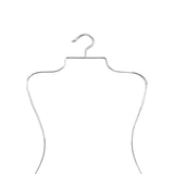 Maxbell Body Shape Swimwear Hanger Swimsuit Rack Dress Holder for Kids Coat Clothes Argent