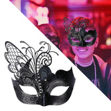 Maxbell Butterfly Mask Venetian Masquerade Costume Ball Evening Retro Style Birthday