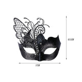 Maxbell Butterfly Mask Venetian Masquerade Costume Ball Evening Retro Style Birthday