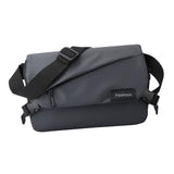Maxbell Crossbody Bag Fashion Adjustable Strap Men Shoulder Bag for Walking Dark Gray