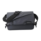 Maxbell Crossbody Bag Fashion Adjustable Strap Men Shoulder Bag for Walking Dark Gray