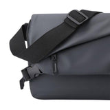 Maxbell Crossbody Bag Fashion Adjustable Strap Men Shoulder Bag for Walking Dark Gray