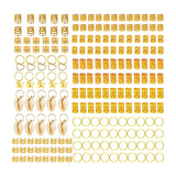 Maxbell 202Pcs Hair Cuffs Rings Hair Coil Dreadlocks for Holidays Prom Festivals