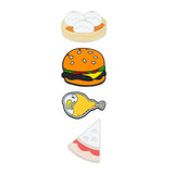 Maxbell Cute Foods Brooches Pin Lapel Brooch Brooches Lapel Pins for Clothes Decor Bun