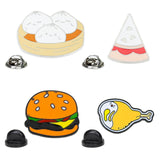Maxbell Cute Foods Brooches Pin Lapel Brooch Brooches Lapel Pins for Clothes Decor Bun