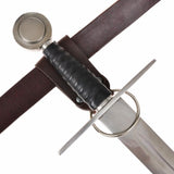 Maxbell hammer Rings Holder Leather Leather for Cosplay brown