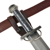 Maxbell hammer Rings Holder Leather Leather for Cosplay brown