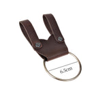 Maxbell hammer Rings Holder Leather Leather for Cosplay brown