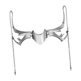 Maxbell Punk Cover Half Cover Costume Props for Fancy Dress Carnival Party Jewelry nose part