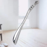 Maxbell Long Shoe Horn Shoe Dressing Aid Shoe Spoon Alloy for Men Trainers Disabled 66cm